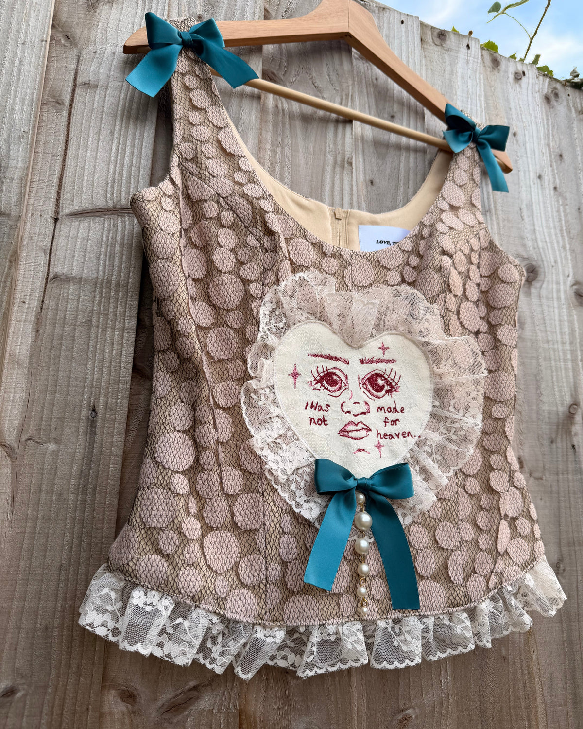'Not made for Heaven' Corset Top