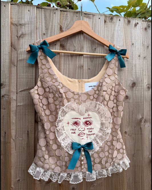 'Not made for Heaven' Corset Top
