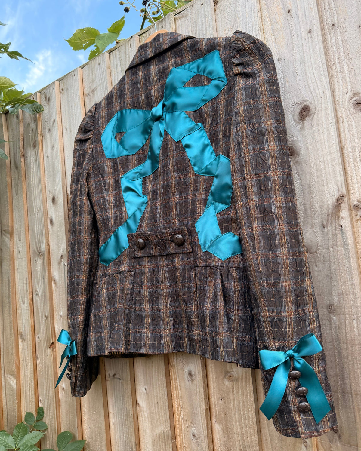 Satin Bow Matching Set