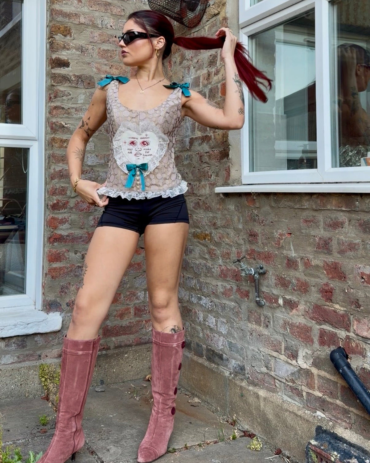 'Not made for Heaven' Corset Top