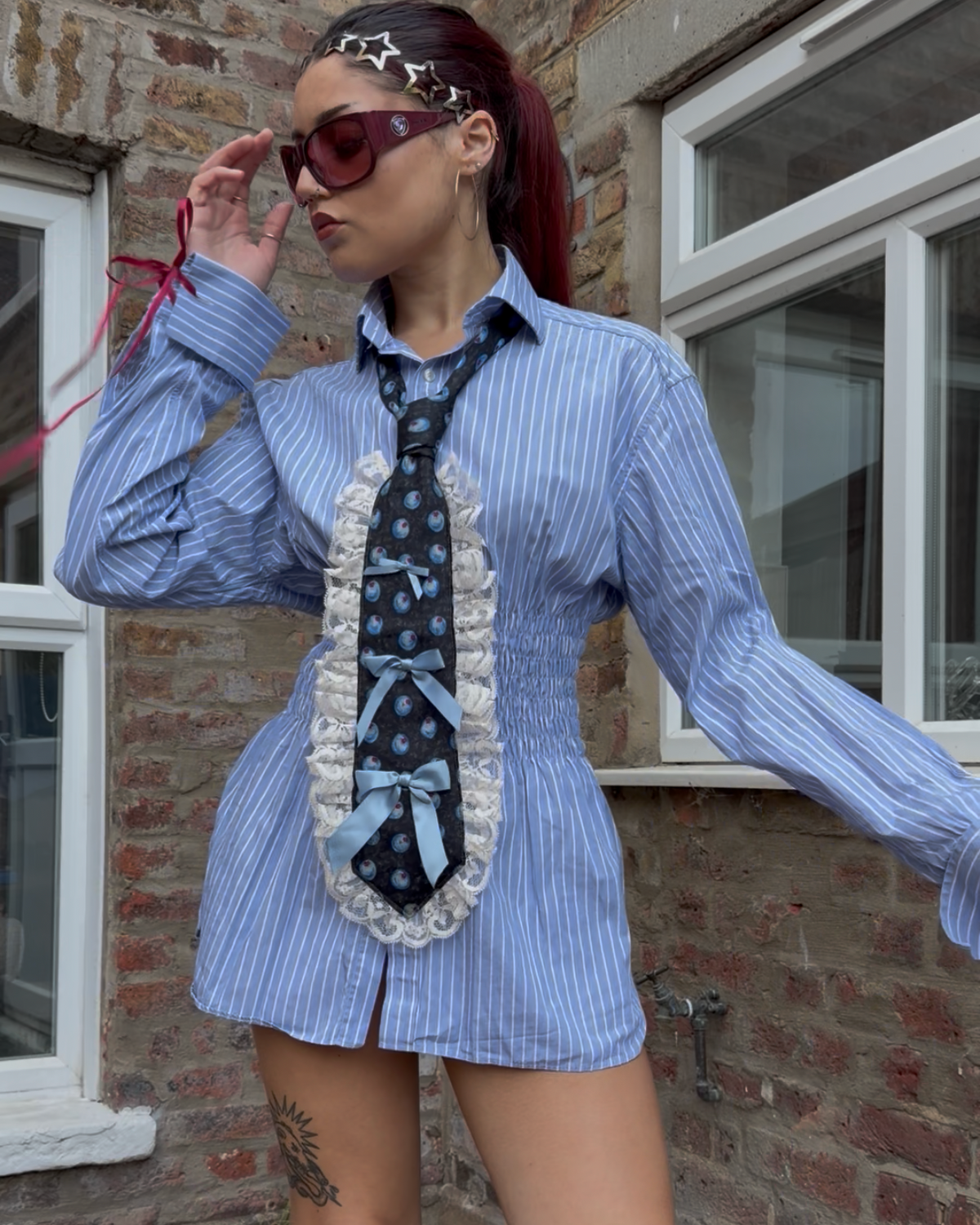 Blueberry Dreams Tie